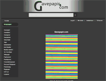 Tablet Screenshot of gavepapir.com